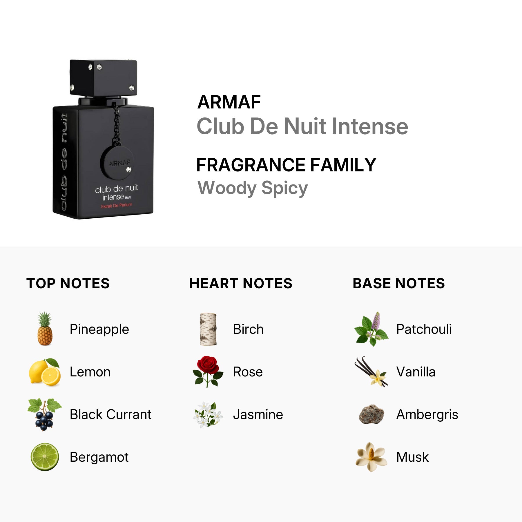 Armaf Club de Nuit Intense Man EDT - 3.6 oz