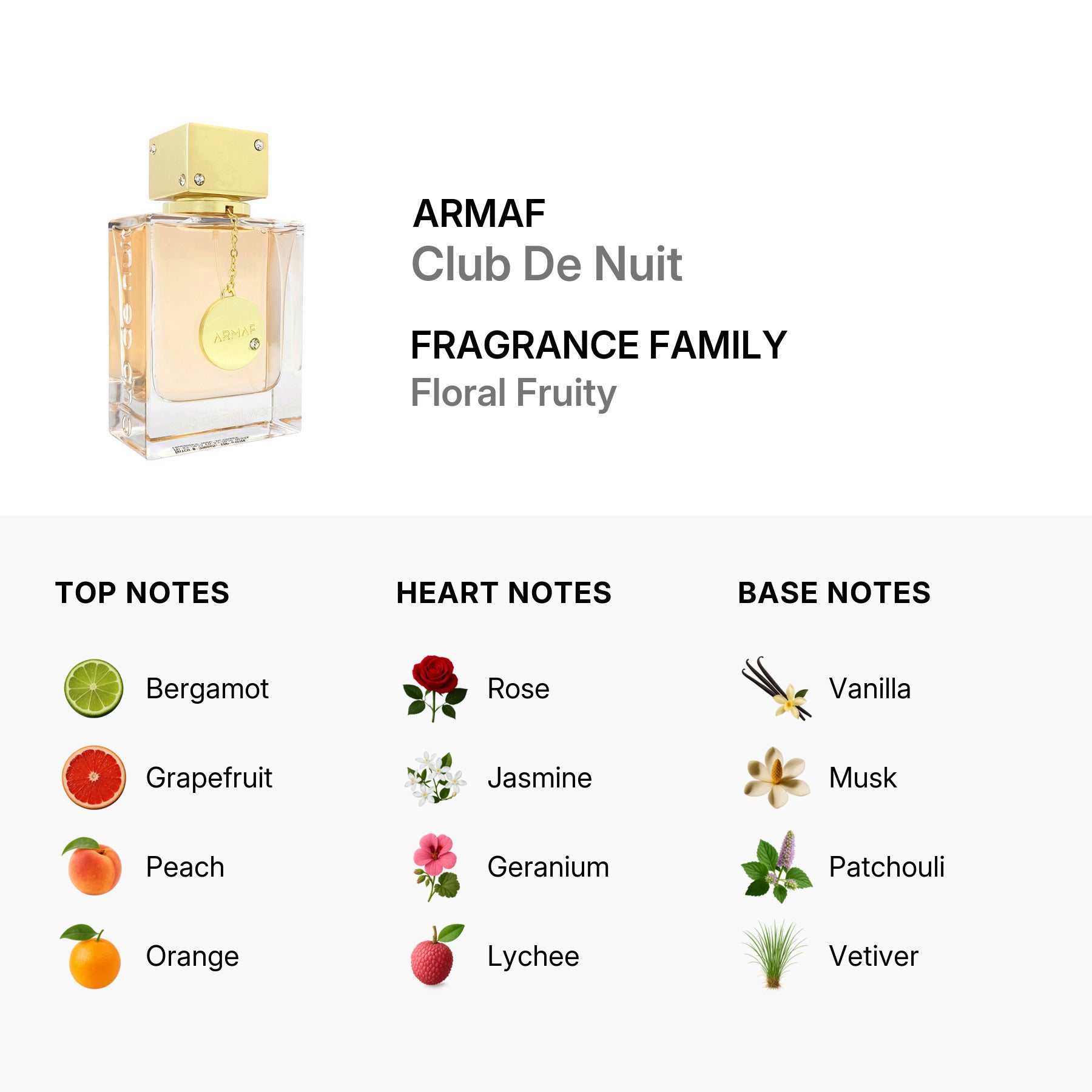 Armaf Club de Nuit Woman Eau de Parfum - 3.6 oz